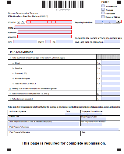 Fuel Permits - IFTA Permit - Temporary IFTA Permits