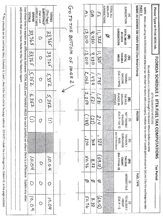 How To Complete Ifta Form Printable Forms Free Online 1569