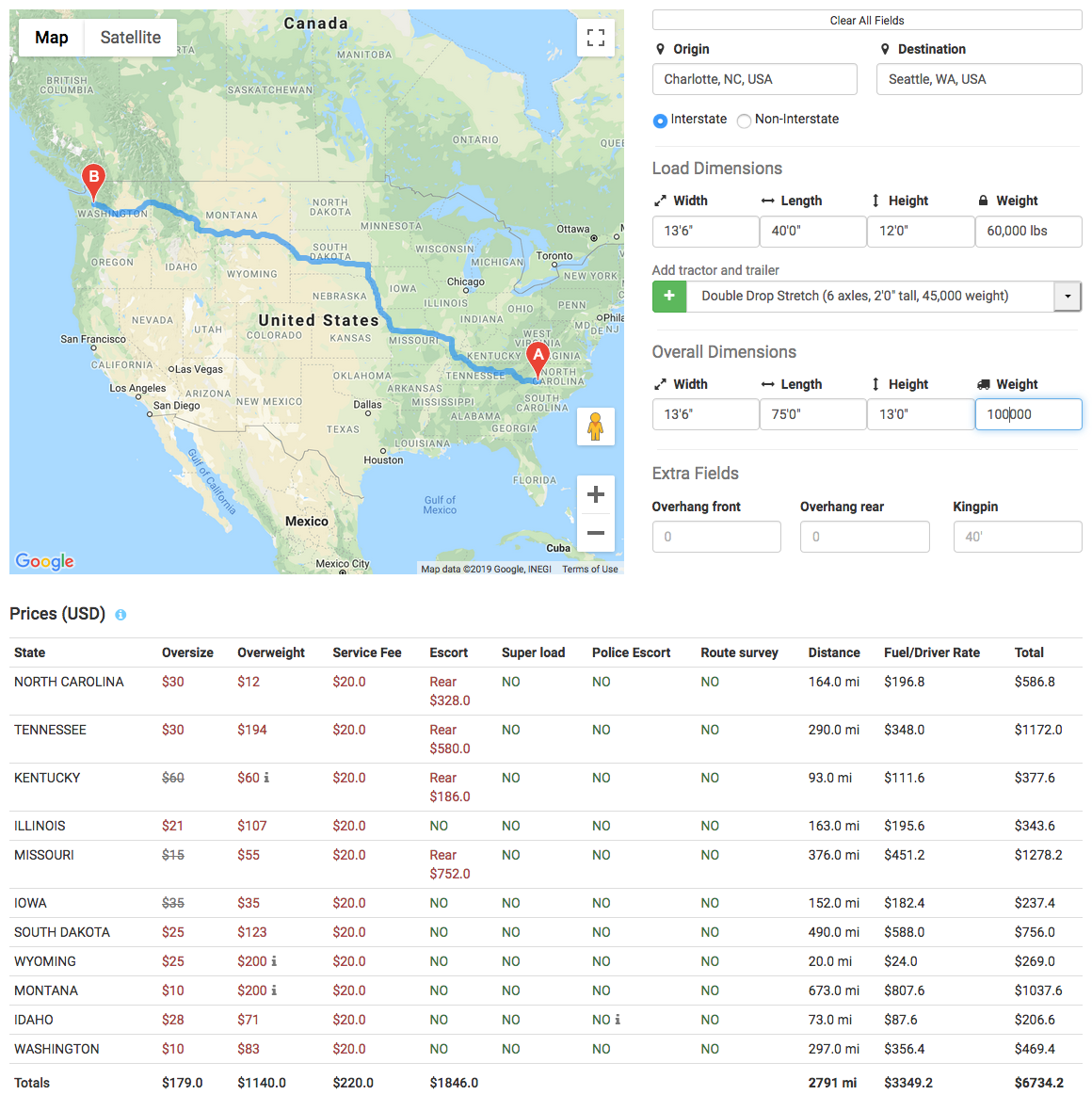 Oversize/Overweight Load Permits, Regulations & Fees By State Online