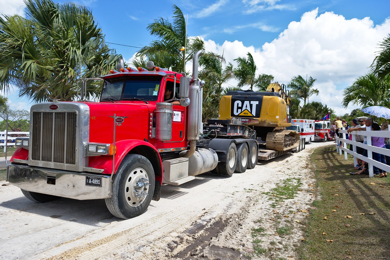 Wide load vehicle